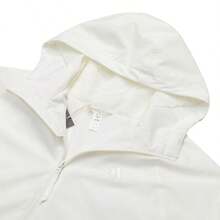 Adidas Women's Jacket FAV WV JKT, Fleece-Lined Woven Hooded Minimalist Comfortable Casual Jacket, KS2809 - Hanyu White - View 3