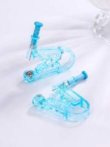 6pcs/4pcs/2pcs Set Sterile Ear Piercing Gun, (2 Pink/2 Blue) Choose 1, Disposable Low-Pain Ear Piercing Tool With Earrings, Ear Beauty Accessories - Multicolor B - View 16