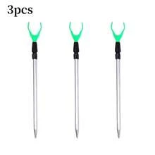 12pcs Fishing Rod Holder Set, 6pcs Rod Holders + 6pcs Alarm Bells, Adjustable Telescopic Ground Fishing Rod Holder Kit, Fishing Accessories, Outdoor Fishing Essentials - Multicolor - View 15