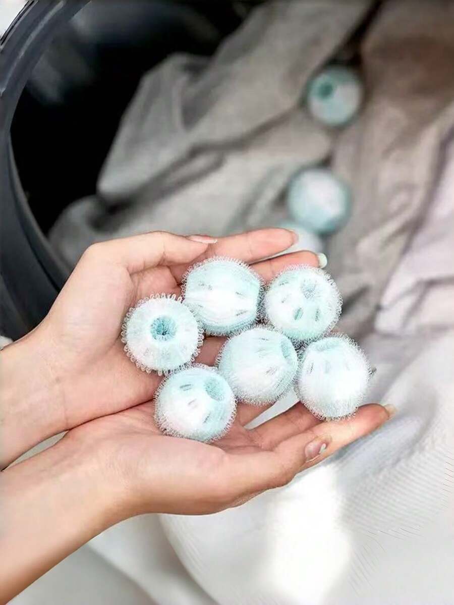 1/6/12件装可重复使用宠物毛发去除滚筒，宠物除毛刷，无需电源，可去除衣物、床上用品、浴室用品上的绒毛，清洁用品，适用于猫狗毛发去除，可重复使用，幼犬配件 - 彩色 - 查看 1