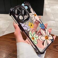 Funda para teléfono adecuada para iPhone 17 aire/16E, 14/15/16plus, 17/16/15/14/13/12/11 Pro/ProMax, para Samsung galaxia A03/A03core/A03S/A04/A04E/A05/A05S/A06/A12/A13/A15/A16/A24/A25/A32/A34/A35/A54/A55, Note10/Note10plus/Note20/Note20Ultra, S20/S20FE/S20PLUS/S20Ultra/S21/S21FE/S21PLUS/S21Ultra/S22/S22PLUS/S22Ultra/S23/S23FE/S23PLUS/S23Ultra/S24/S24FE/S24PLUS/S24Ultra Funda para teléfono, funda suave de TPU, se siente bien al sostener, personalidad simple, adecuada tanto para hombres como para mujeres, borde anti-caída en las cuatro esquinas, marco electrochapado, disponible en múltiples colores. - Morado oscuro - Ver 7