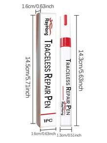 RAYHONG; 1pc; Car Touch-Up Paint Pen; Black/White/Red/Blue; Professional Car Scratch Repair; Helps Restore Car Color; Repair Car Surface Damage; Convenient Car Paint Repair Pen; Car Color Repair Pen - one-size - View 11