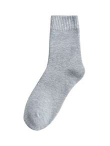 12 pares de calcetines por encima de la rodilla para mujer, multicolor, con forro de felpa mezclada tipo lana, de unicolor, de estilo clásico y de moda, adecuados para otoño/invierno, estilo Y2K, cálidos