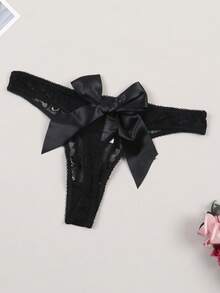 Women's Sexy Panties Bow Thong