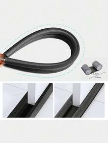 Easy Installation Under Door Draft Stopper - 2-Inch Thick Foam Strip Block, 50% Noise & Soundproofing, 30-36 Inch Door Fit, Matte Finish, For Home, Office - Multicolor - View 19