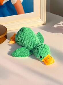 1 Plush Toy Of Duck Pet Made Of Corn Wool Material, A Pet Toy That Can Make Noise When Gnawing And Playing, And An Interactive Toy For Pets To Kill Energy. It Is Only For Pet Use - Multicolor - View 14