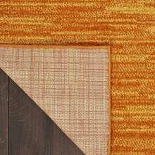 Nourison Essentials - Alfombra de área para Interiores y Exteriores, Color Beige Marfil de 3 x 5 pies, fácil Limpieza, no se desprende, habitación, Sala de Estar, Comedor, Patio, terraza, Patio (3 x(10' x 2'2" (Corredor) Rayos de sol) - Multicolor - Ver 4