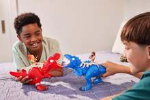 ZURU Smashers Dino Egg Hunt, Light-Up Fire Breathing Dinosaur Themed Treasure Hunt Toy, Collectable Toy For Boys And Kids (Random)