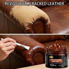 棕色PU皮革修补套装 – 棕色贴片，快速修补，不脱落，有效修复PU皮革上的划痕、破洞和褪色。适用于PU皮革制品，包括鞋履、箱包和服装。