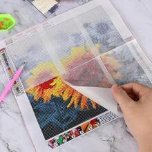 Double-Sided Non-Stick Release Paper For 5D Diamond Painting 200 Sheets 15x10cm Art Craft Tool For Adults And Kids - 1 - Xem 5