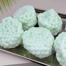 1/2/4pcs Set New Handmade Squishable Green Balls, Suitable For Making Creative Toys, Family Gatherings, Festivals, Eid, Carnival, Easter And Other Occasions, Handmade Green Stress Balls With Pop Beads - ASMR Relaxation Toys - Multicolor - View 8