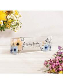 Custom Desk Name Plate Personalized, Acrylic Name Plate For Desk, Office Desk Decor For Women And Men, Employee Appreciation Gifts Office Gifts For Boss, Manager, Teacher, Nurse (Butterfly Orchid) Back To School, Ornamental, Multi-Functional, Reusable, Colorful, Vintage, Cute, Cartoon, Modern, Kawaii, Custom, Personalized, Unique, Customized, Custom Stickers Personalized, Ideal Gifts For Him, Ideal Gifts For Family, Workers, Students, Clients, Her, For Business/Work/Office, For School, Back To School,Back To School,School Supplies,School Supplies,Back To School,School Gift,For Office,For School,For Classroom,For Teacher Gifts,For University,For Colleague,For Dorm Rooms,For Teacher,For Boys And Girls,For Teenagers,Junior High School Students,Middle School Students,High School Senior High School Students,College Students,University Students,Freshman,Sophomore,Underclassmen,Customized Greeting Cards,Easy Comfort,Festive Calendar - Multicolor - View 34