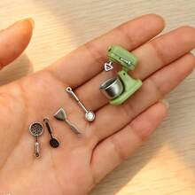 Bộ 5 mô hình nhà bếp thu nhỏ chủ đề Giáng sinh, mô phỏng máy trộn thực tế tỷ lệ 1:24, đồ trang trí thú vị cho các cảnh DIY, phù hợp cho người yêu thích thiết bị nhà bếp, trang trí nhà cửa sáng tạo, đồ trang trí ngày lễ. - Nhiều màu - Xem 8