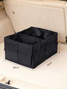 [US-Based Shipping]1Pc Multi-Functional Foldable Car Storage Box, 52L Large Capacity Foldable Multi-Compartment Organizer, Foldable Trunk Storage Box For Cars, Portable Storage Case. Crafted From Premium Oxford Fabric With Durable Polyester Fiber Material. Spacious, Foldable, Easy To Install, Compact Storage Solution For Organizing Essentials And Accessories. Car Trunk And Rear Seat Storage Box, Tool Organizer, Foldable Trunk/Backseat Storage Bag, Multi-Compartment Car Organizer And Storage Pouch, Road Trip Essential Accessory, Foldable Multi-Compartment Storage Container With Pockets, Waterproof And Durable, Foldable And Abrasion-Resistant Luggage, Versatile High-Capacity Accessory, Fits Most Vehicle Models. Car Accessories, SUV Trunk Storage Bags, Foldable Storage Pouches, Unisex Car Accessories, Foldable Organizers, Travel Accessories, Travel Essentials,Christmas Thanksgiving Festival Cyber Monday Holiday Gift Velvet Party New Year Winter Snow  End-Of-Year - Nhiều màu - Xem 12