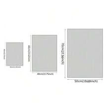 1pc Frameless Modern Abstract White 2D Flat Textured Canvas Art, Unframed Wall Art Pictures For Living Room And Bedroom, Home Decor