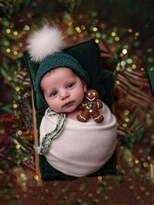 1 chiếc chăn quấn chụp ảnh cho bé sơ sinh 100 ngày, chất liệu dệt kim co giãn cao và mềm mại, có 8 màu để lựa chọn, phù hợp cho các bức ảnh tạo dáng, đạo cụ studio, chụp ảnh chân dung và phông nền lễ rửa tội, vải dệt kim thoải mái, chất liệu thoáng khí, vật dụng thiết yếu cho nhiếp ảnh gia chuyên nghiệp, đạo cụ chụp ảnh, bộ quà tặng, vật dụng cần thiết cho nhiếp ảnh, chất liệu thoải mái, thiết kế cổ điển, chất liệu chất lượng cao. - Nhiều màu - Xem 7