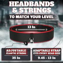 Boxing Reflex Ball Set With 4 Difficulty Balls & 2 Adjustable Headbands – Reaction Ball Training Kit For Adults, Improves Speed, Focus & Coordination, Gift For Men, Boxers & Fitness Fans - Default - View 2