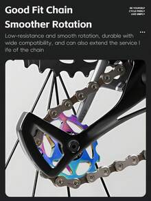 WEST BIKING 1Pc Bicycle Guide Wheel Bike Derailleur Jockey Wheel 13T/11T Road Mountain Bike Transmission Chain Guide Ball Bearing - Multicolor - View 7