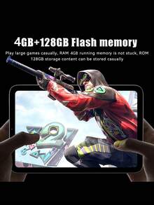 Qetupa 10.1-Inch Android 14 Tablet, T606 Octa-Core 1.6GHz Processor, 4GB RAM+128GB ROM/8GB RAM+256GB ROM, 802.11ax WiFi 6 2.4G+5G, Bluetooth 5.0, Incell FHD (1920x1200) IPS Touchscreen, 5MP+8MP Dual Cameras, 6000mAh Long-Lasting Battery, Supports 1TB Expansion, For Reading And Gaming. Lightweight And Portable, Enjoy Entertainment Anytime Anywhere. - Silver - View 7