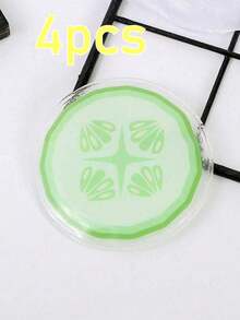 2/4 pièces/paire Masque gel pour les yeux, contre les cernes et les yeux gonflés, coussin de glace rafraîchissant réutilisable mignon, patchs pour le contour des yeux, pack de soins des yeux chaud et froid, masque anti-douleur et relaxation, utilisé pour la fatigue oculaire, lissage des rides et récupération après une chirurgie des yeux, indispensable pour les voyages