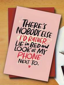 1张创意情人节贺卡，致敬经典设计，“我会为你腾出空间”，送给爱人的最佳礼物，高品质贺卡，附信封（12x17厘米）/（4.72x6.7英寸） - 彩色 - 查看 10