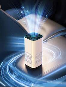 MINI HEPA Air Purifier Remove Smoke Odor Formaldehyde Negative Ion Air Cleaner For Car Bedroom Aromatherapy Purification