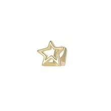 THATBOY 1pc/2pcs/4pcs Set Hollow Star Grillz, Simple & Gold Teeth Grillz Suitable For Men & Women Daily Wear - Multicolor - View 13