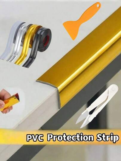 1 pieza Película adhesiva de metal para decoración del hogar DIY, papel tapiz con aspecto de acero inoxidable para molduras de pared, para renovar gabinetes y muebles, a prueba de aceite y fácil de limpiar