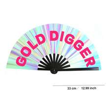 2pcs Laser Silver Letter Cheer Gifts, Suitable For Concerts, Birthdays, Fan Events, Unique Cheering Gadgets - Laser Silver Ribbon With Multi-color Lettering - View 3