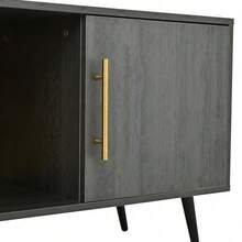 Television Stands & Entertainment Centers - Grey + MDF + 90 Inches Or Larger-1 - View 9