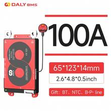 Daly Lifepo4 BMS Board 4S 12V 8S 24V16S 48V 3.2V 100A 60A BMS 18650 BATTERY PACK BT UART RS485 CANBUS Communication - 40A BT RS485CAN H - Xem 7
