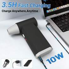 Electric Air Duster-180000RPM Compressed Air Duster, Super Power Cordless Jet Air Blower, 3-Gear Adjustable Mini Rechargeable Turbo Fan For Computer, Keyboard, House, Outdoor And Car, Gifts For Men - 預設 - 查看 4