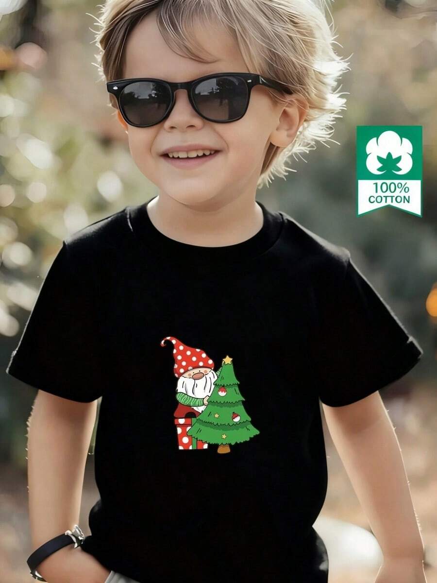Young Boys T-Shirts - Black - View 1