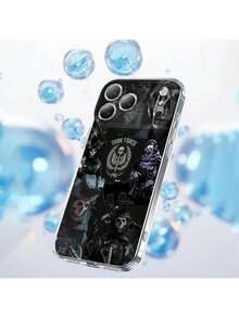 Funda de teléfono Ghost compatible con iPhone 17, 16, 15, 14, 13, 12, 11 Plus, Pro, Max, Plus, E, Air, Mini, cubierta transparente, funda compatible con iPhone 17 Pro, 17 Pro Max, 17 - Z6 - Ver 3