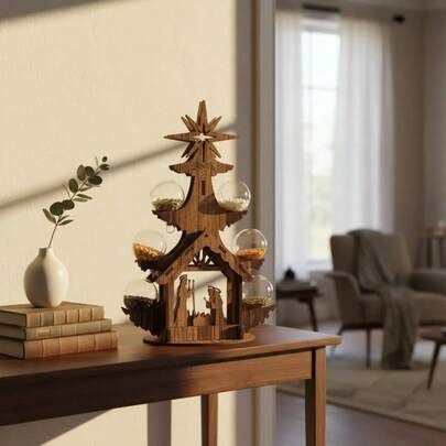 Arbol De La Abundancia Con Nacimiento Y Semillas