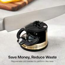 AnySharp - Afilador de cuchillos profesional, , 1(Latón) - Multicolor - Ver 3