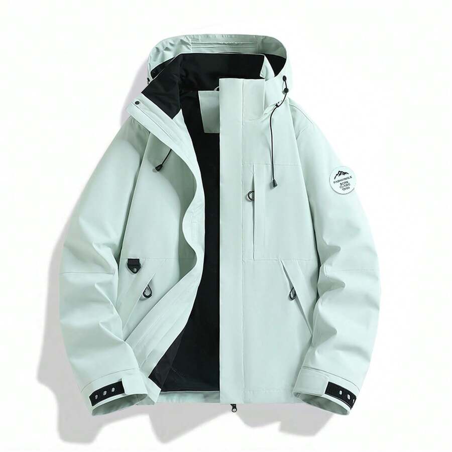 Women Shell Jackets - Mint Green - View 1