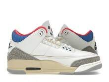 Air Jordan 3 Retro 'Seoul 2.0' White Black Sport-Royal Challenge-Red Pale-Vanilla College-Grey Sneakers Men IB1482-100 - 彩色 - 查看 5