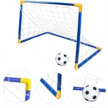 Portera De Ftbol Porttil Plegable 44 De Plstico Infantil, Red Deportiva Ligera para Entrenamiento y Juego Exteriores e Interiores, Adecuado para Nios y Patios Traseros - Colores surtidos - Ver 9