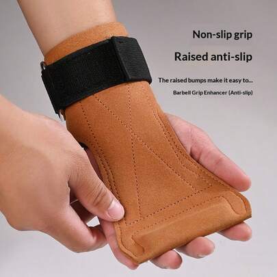 1 Pair Spring/Summer New Outdoor Sports Fitness Palm Protection Deadlift Assist Wrist Support Workout Gloves, Non-Slip Grip, Unisex, Daily Sports Protection