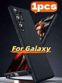 Custodia per telefono nera, resistente agli oli, resistente ai graffi, facile da pulire, compatibile con Samsung Galaxy A17/Galaxy M31s/Galaxy M30/Galaxy M10/Galaxy S21 5G/Galaxy S10 5G/Galaxy A40/Galaxy A05S/Galaxy A04 5G/M13 5G/Galaxy A02/Galaxy M53 5G/Galaxy M34 5G/Galaxy M32 5G e altri modelli, custodia per telefono nera antiurto - nero - Visualizzare 1