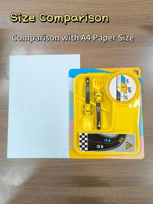 1 件套儿童赛车道主题 PP 勺子和叉子餐具套装，适合日常用餐使用