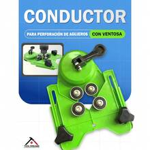 Localizador De Agujeros De Acero Inoxidable Abs Ajustable De - Verde - Ver 2