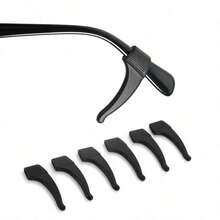 10-Pack Soft Silicone Eyeglass Ear Hooks - Non-Slip And Adjustable Eyeglass Ear Grips, Comfortable And Flexible, Prevents Pinching, Non-Sticky And Colorfast, Odorless, Suitable For Fashion Glasses/Reading Glasses, Perfect For Sports, Work, And Daily Wear. - 彩色 - 查看 8