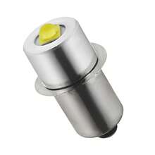 LED Flashlight Bulbs, P13.5S 4-12 Volt, 230LM Flashlight Conversion Replacement Kit, Longer Life And Brighter White Maglight LED Bulbs For 3-16 Cell C/D Flashlights, Headlights,Lamp, Torch - 2 件裝 - 查看 8