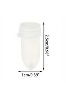 30 piezas Cajas de almacenamiento de cápsulas de plástico transparente con tapas abatibles - a prueba de fugas, apilables, adecuadas para medicamentos, polvos, tarjetas y artículos pequeños - para el hogar o viajes - Blanco - Ver 9