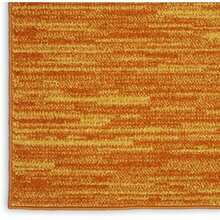 Nourison Essentials - Alfombra de área para Interiores y Exteriores, Color Beige Marfil de 3 x 5 pies, fácil Limpieza, no se desprende, habitación, Sala de Estar, Comedor, Patio, terraza, Patio (3 x(10' x 2'2" (Corredor) Rayos de sol) - Multicolor - Ver 6