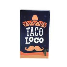 Trò chơi cờ bàn Taco Loco, 2-5 người chơi, 15 phút, Quà tặng sinh nhật, Trò chơi tiệc họp mặt gia đình, Trò chơi phá băng, 70 lá bài, Tụ họp gia đình, Hoạt động phá băng, Thẻ nhiều màu, Thiết kế vui nhộn, Trò chơi bài, Trò chơi di động, Nhiều người chơi, Trò chơi nhanh, Trò chơi thông thường - Nhiều màu - Xem 2