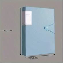 [File Folder] A4 File Folder With 60 Pockets, Suitable For Storing A4 Size Documents And Papers Such As Test Papers. Made Of PP Material, Highly Permeable And Waterproof, Easy To Store And Organize. It Is An Ideal Folder For Storing Home Documents, School And Office Documents|Back To School Season|Graduation Season|Folder - 60 pockets/book - 查看 9