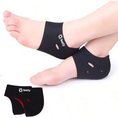 EstiloTendenciaPlantillas De Gel De Silicona Fascitis Plantar [NUEVO MODELO] - Protectores De TalóN - Uso Con Zapatos Alivian El Dolor - Insertos -Almohadilla Ortopedica - Taloneras Espolon Calcaneo [Un Par]Calidad PremiumVersióN Mejorada